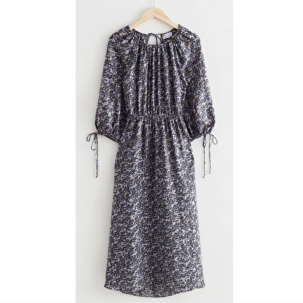 & Other Stories Athropologie Midi Dress